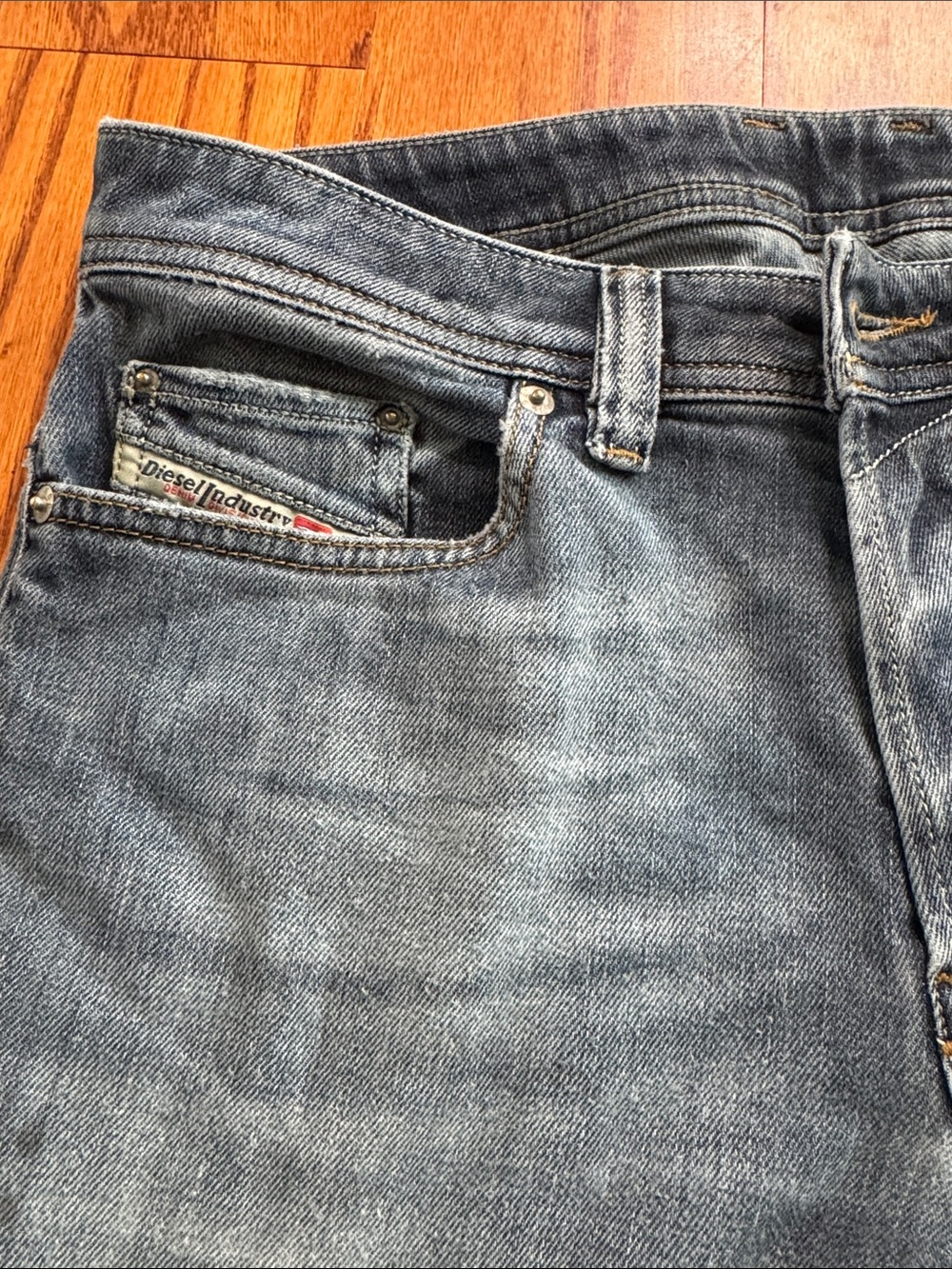 genuine diesel Slim Straight Fit jeans
